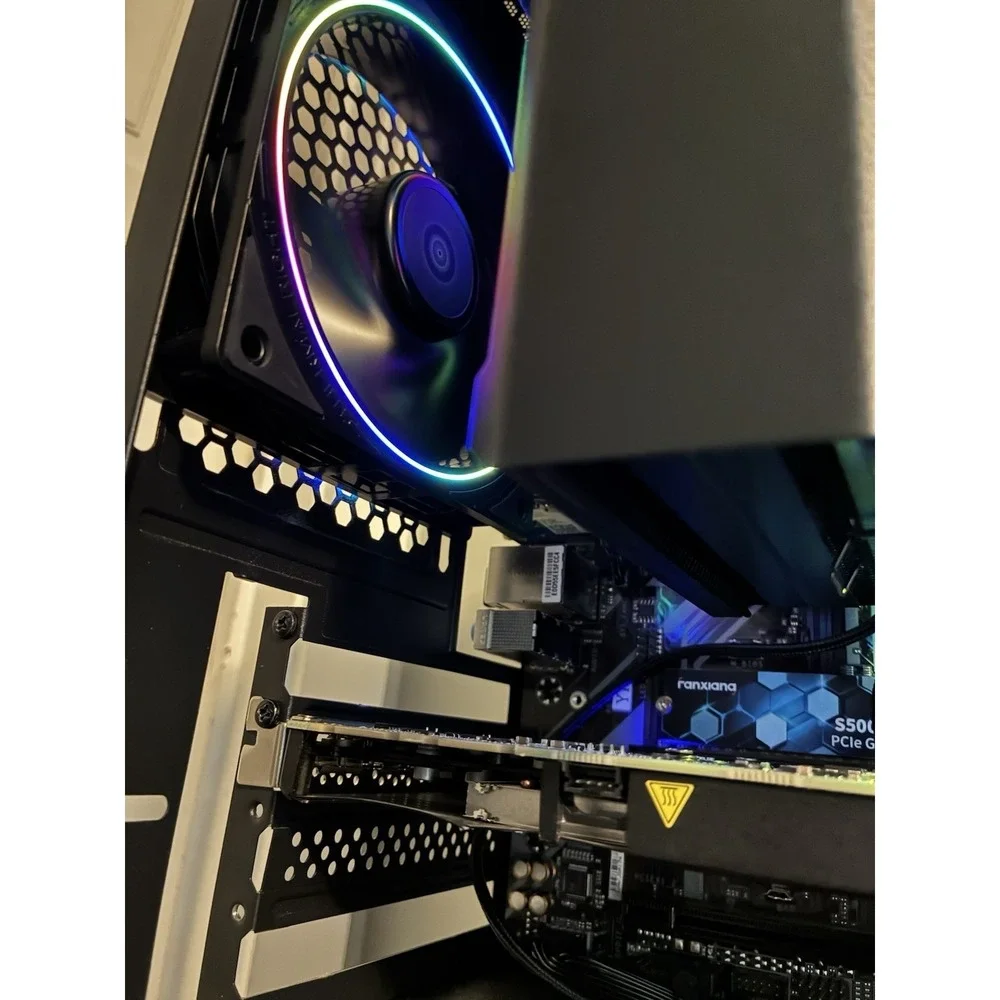 Custom Budget Black Gaming PC Build
